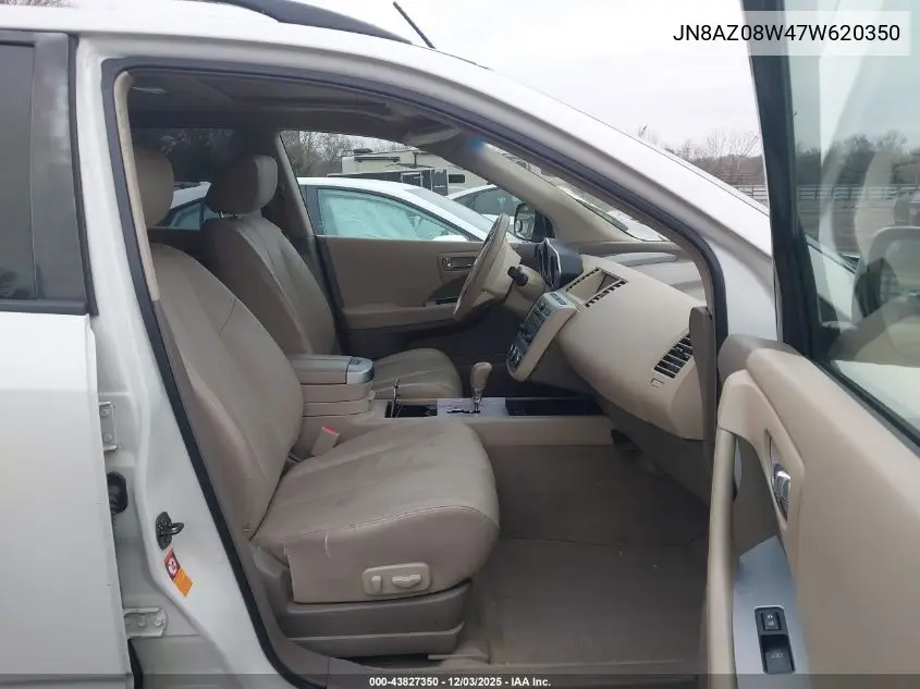 JN8AZ08W47W620350 2007 Nissan Murano Sl