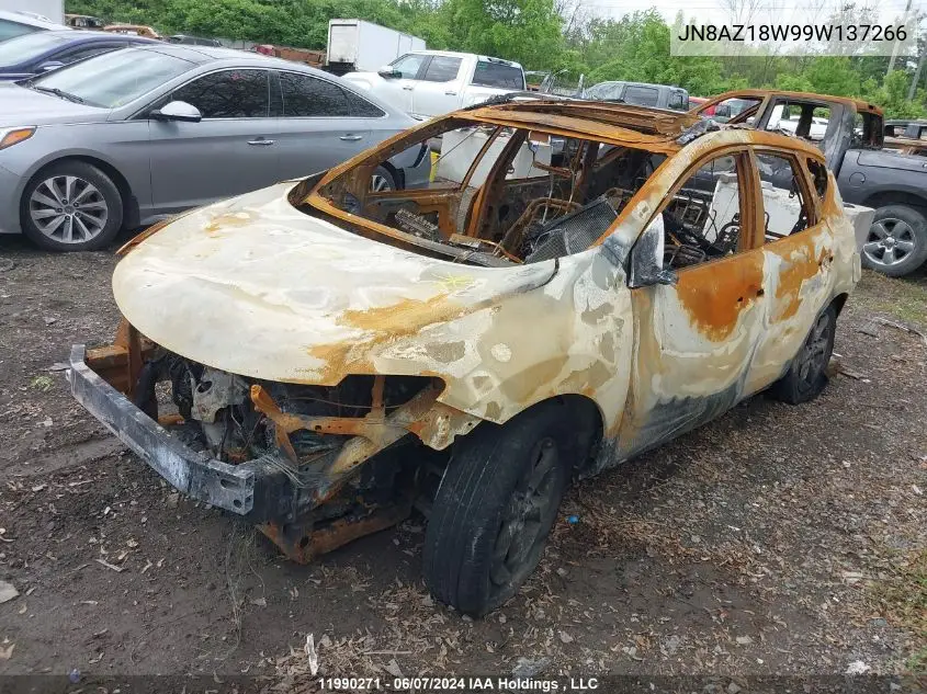 JN8AZ18W99W137266 2009 Nissan Murano S/Sl/Le