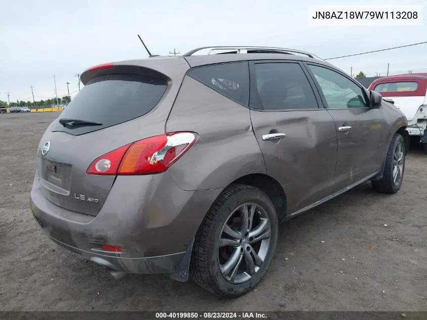 JN8AZ18W79W113208 2009 Nissan Murano Le