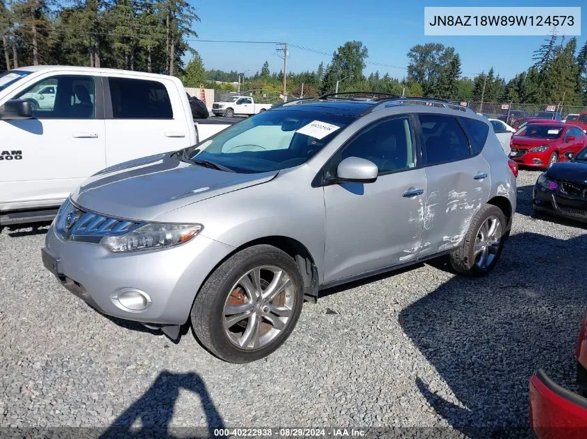 JN8AZ18W89W124573 2009 Nissan Murano Le/S/Sl