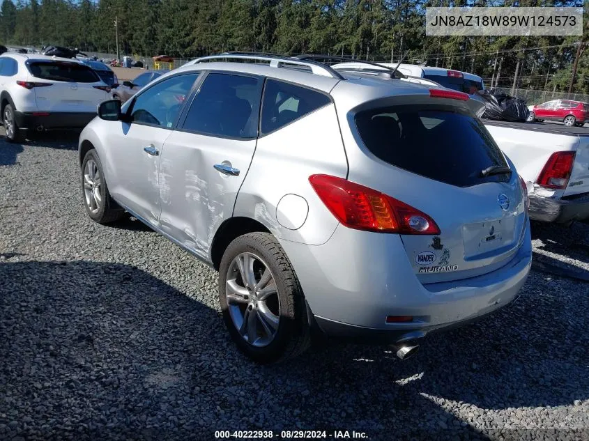 JN8AZ18W89W124573 2009 Nissan Murano Le/S/Sl