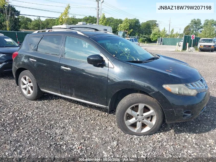 2009 Nissan Murano Sl VIN: JN8AZ18W79W207198 Lot: 40241664