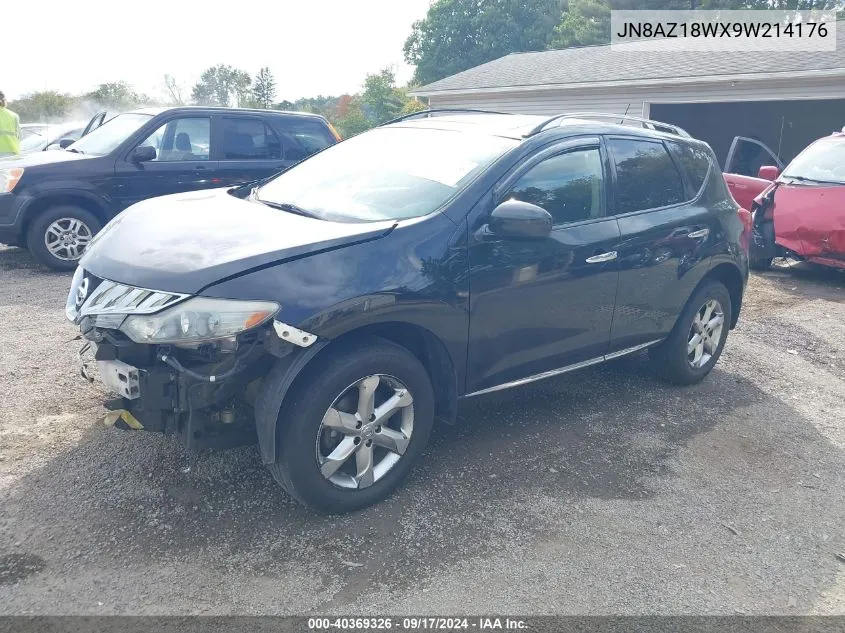 JN8AZ18WX9W214176 2009 Nissan Murano Sl