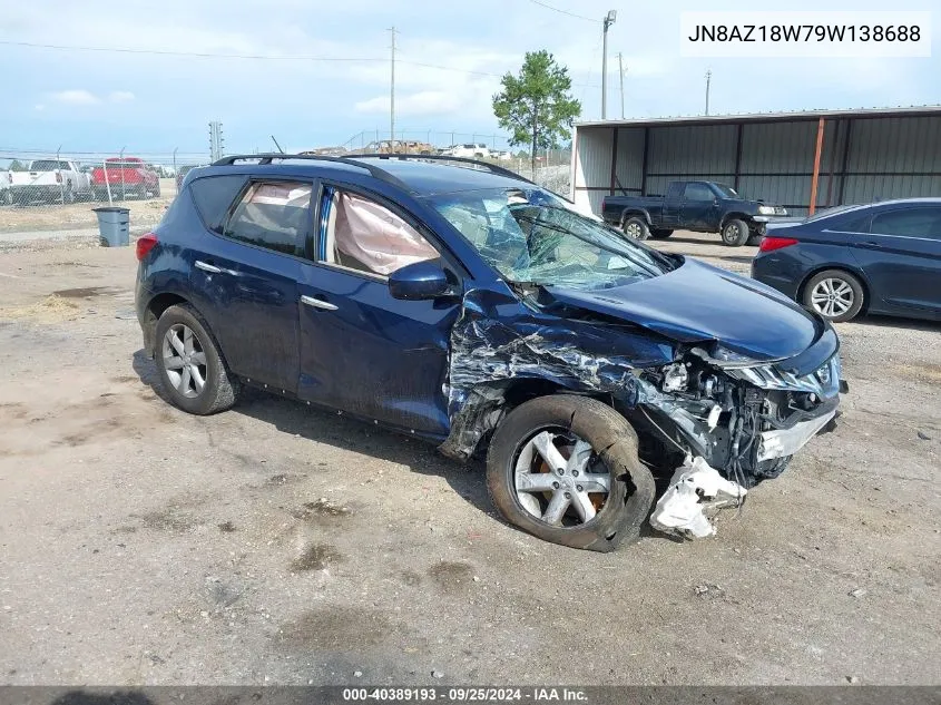 JN8AZ18W79W138688 2009 Nissan Murano S