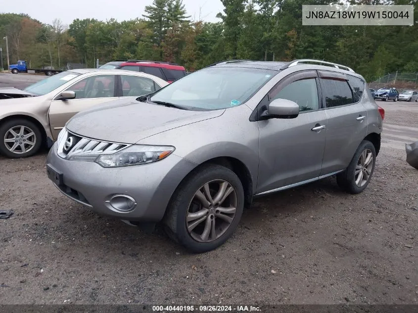 JN8AZ18W19W150044 2009 Nissan Murano S/Sl/Le