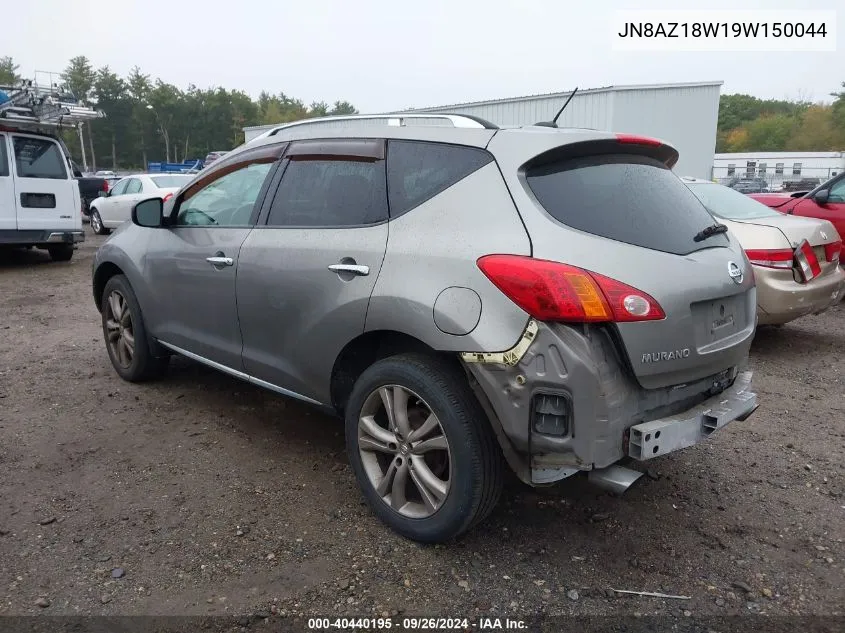 JN8AZ18W19W150044 2009 Nissan Murano S/Sl/Le