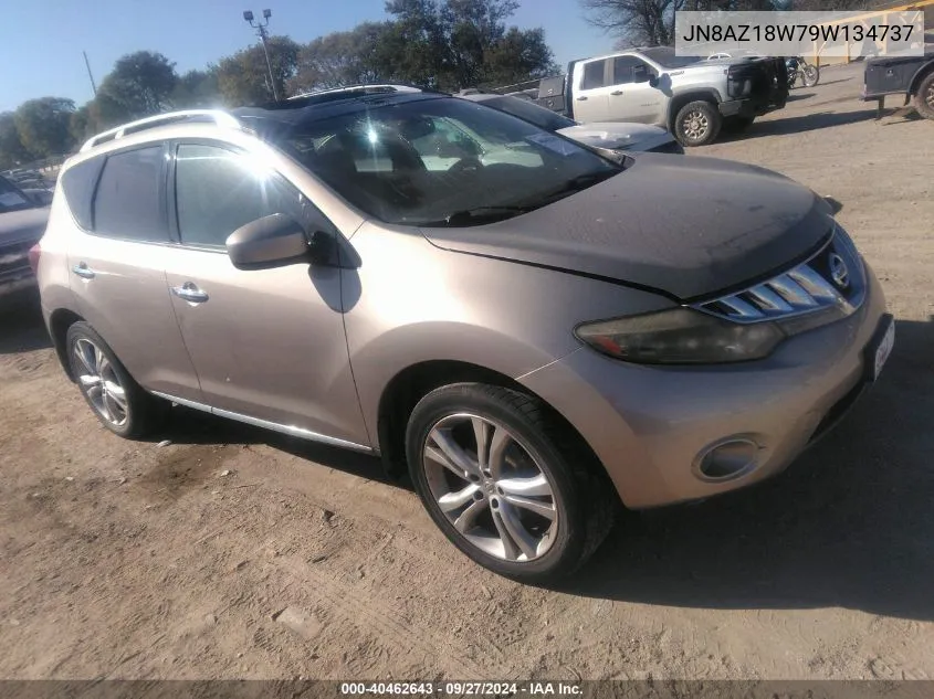 2009 Nissan Murano Le VIN: JN8AZ18W79W134737 Lot: 40462643