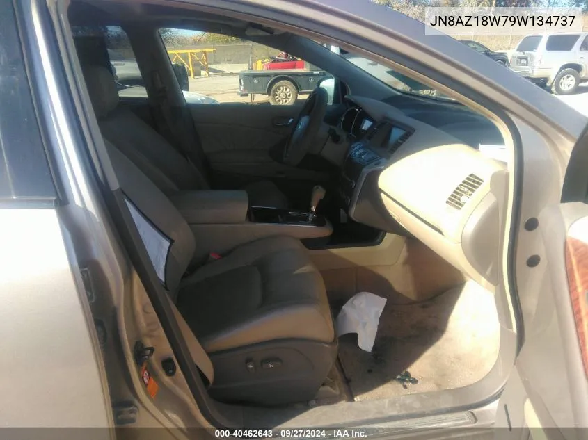 JN8AZ18W79W134737 2009 Nissan Murano Le