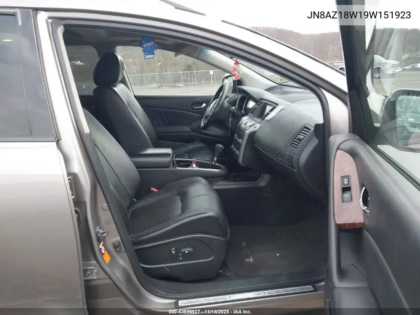 JN8AZ18W19W151923 2009 Nissan Murano Le