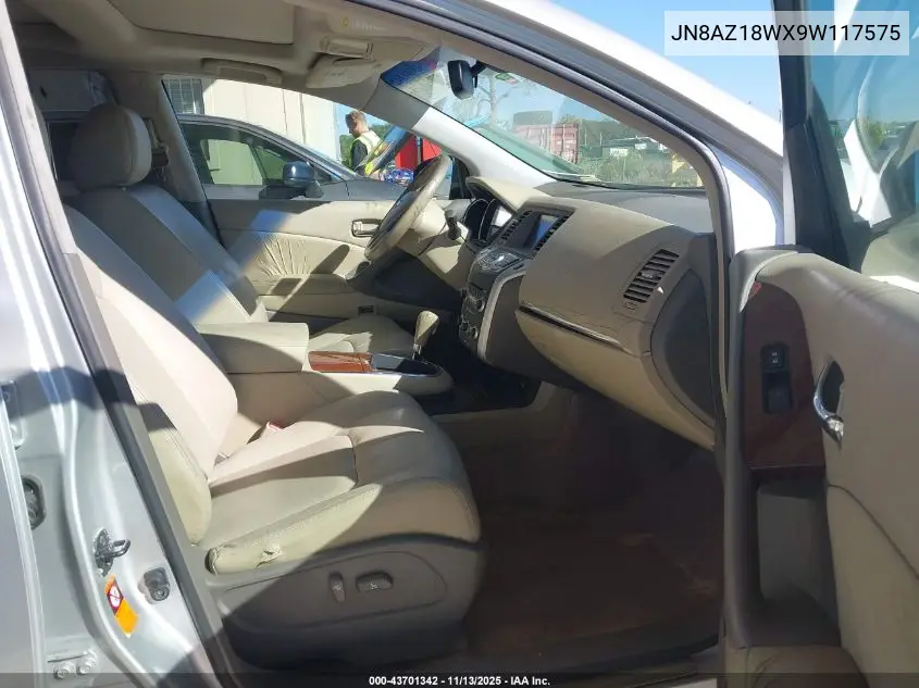 JN8AZ18WX9W117575 2009 Nissan Murano Le
