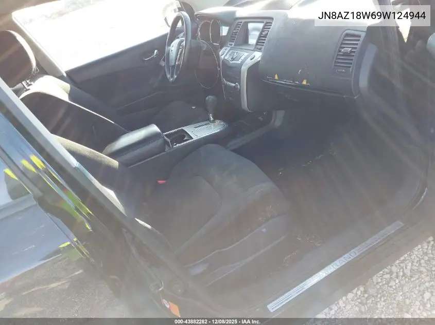 JN8AZ18W69W124944 2009 Nissan Murano Sl