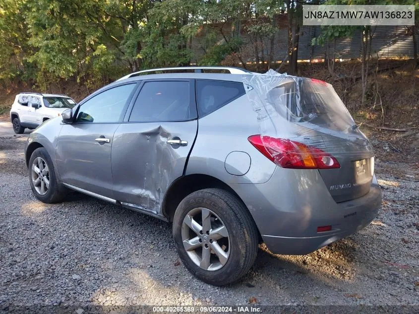 JN8AZ1MW7AW136823 2010 Nissan Murano S/Sl/Le