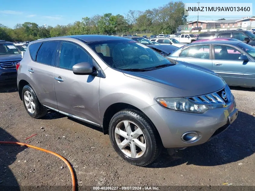 2010 Nissan Murano S VIN: JN8AZ1MU9AW013460 Lot: 40286227