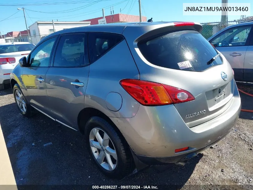 2010 Nissan Murano S VIN: JN8AZ1MU9AW013460 Lot: 40286227