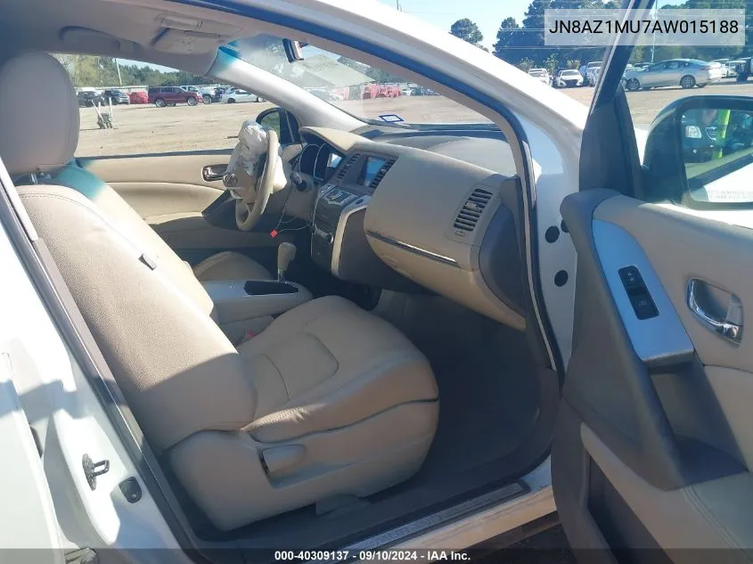 JN8AZ1MU7AW015188 2010 Nissan Murano S