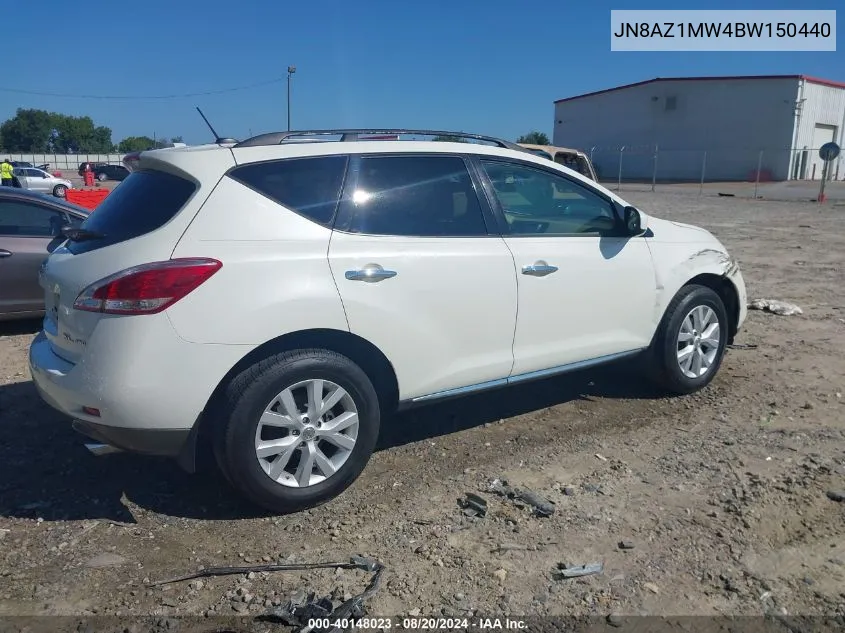 JN8AZ1MW4BW150440 2011 Nissan Murano Sl