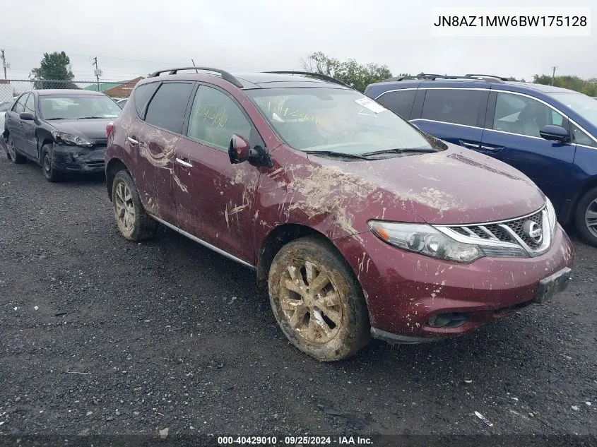 JN8AZ1MW6BW175128 2011 Nissan Murano Sl