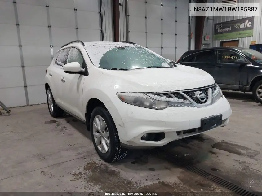 JN8AZ1MW1BW185887 2011 Nissan Murano Sl