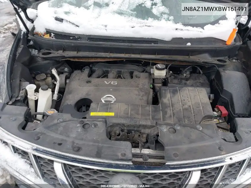 JN8AZ1MWXBW161491 2011 Nissan Murano S
