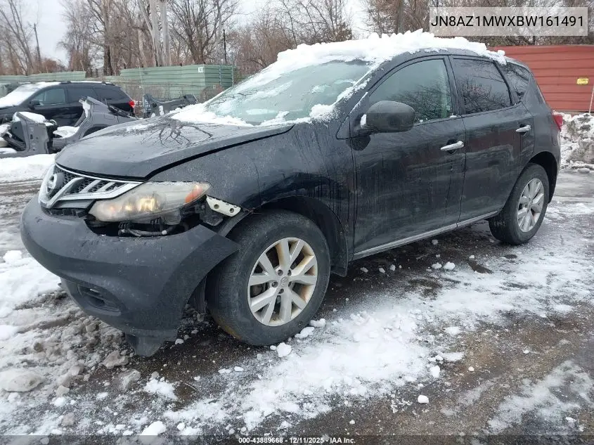 JN8AZ1MWXBW161491 2011 Nissan Murano S