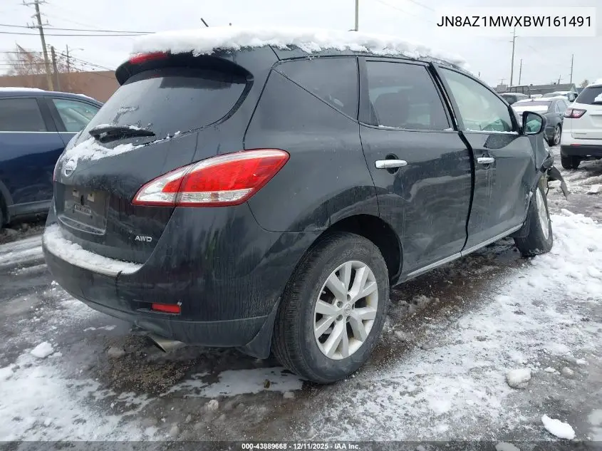 JN8AZ1MWXBW161491 2011 Nissan Murano S