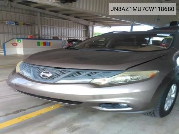 JN8AZ1MU7CW118680 2012 Nissan Murano Sl