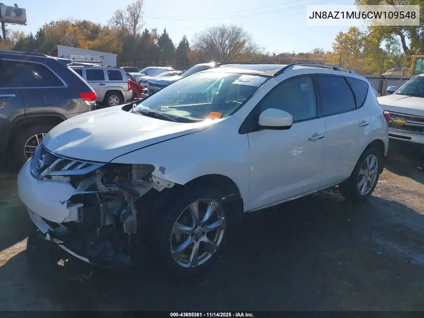 JN8AZ1MU6CW109548 2012 Nissan Murano Le