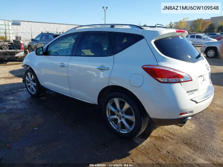 JN8AZ1MU6CW109548 2012 Nissan Murano Le