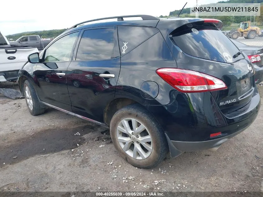 JN8AZ1MU5DW211845 2013 Nissan Murano Sl