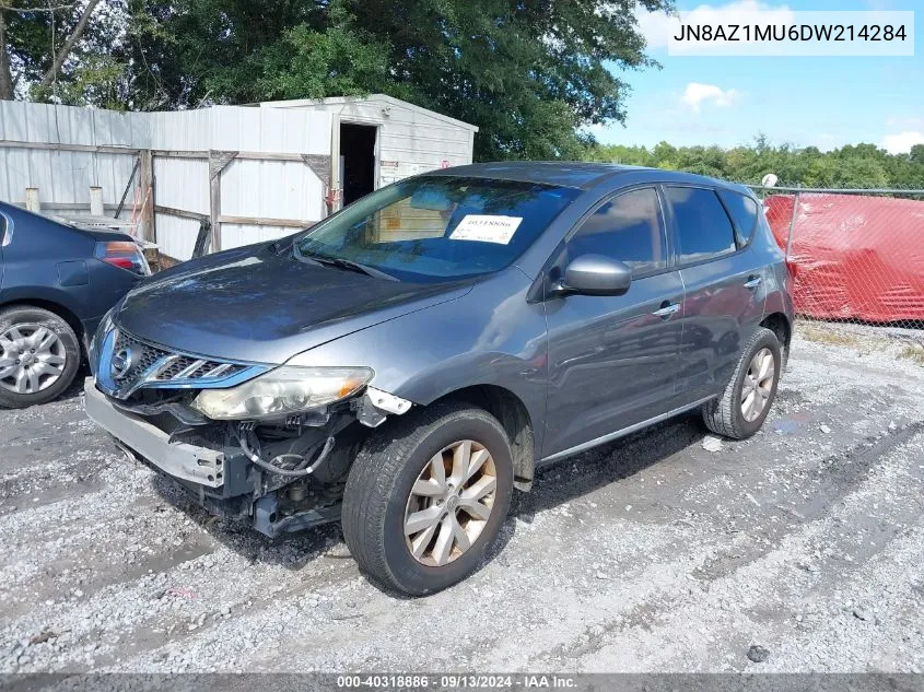 JN8AZ1MU6DW214284 2013 Nissan Murano S