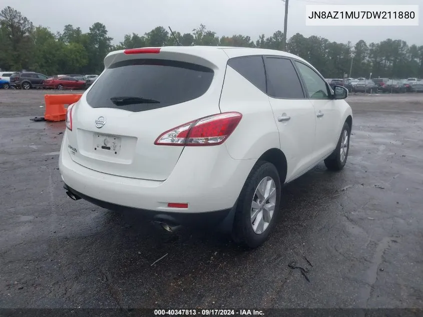 JN8AZ1MU7DW211880 2013 Nissan Murano S