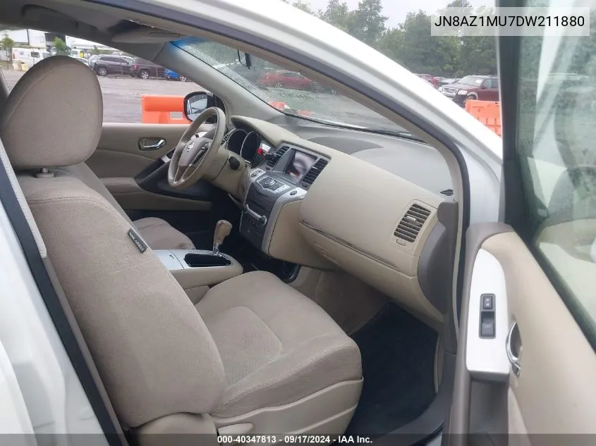 JN8AZ1MU7DW211880 2013 Nissan Murano S