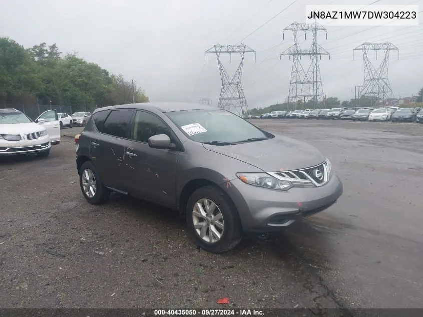 JN8AZ1MW7DW304223 2013 Nissan Murano S