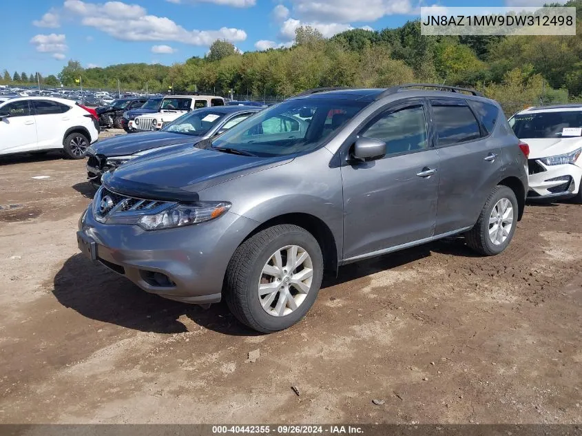 JN8AZ1MW9DW312498 2013 Nissan Murano S/Sl/Le