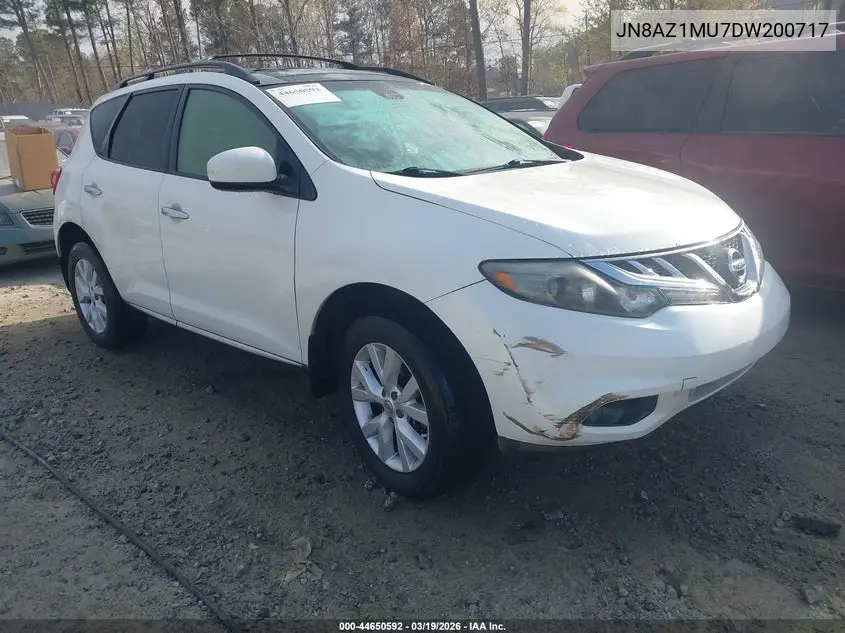 JN8AZ1MU7DW200717 2013 Nissan Murano Sl