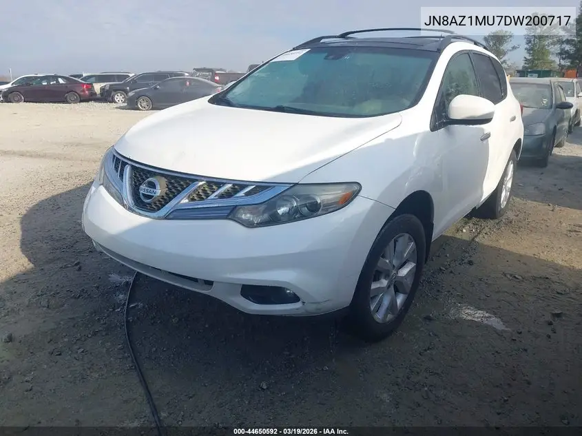 JN8AZ1MU7DW200717 2013 Nissan Murano Sl