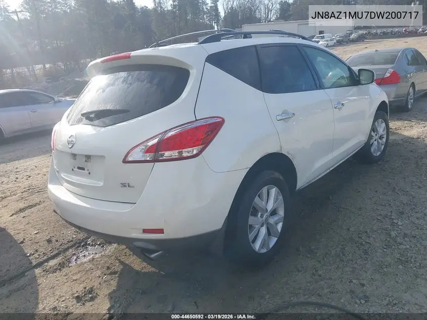 JN8AZ1MU7DW200717 2013 Nissan Murano Sl