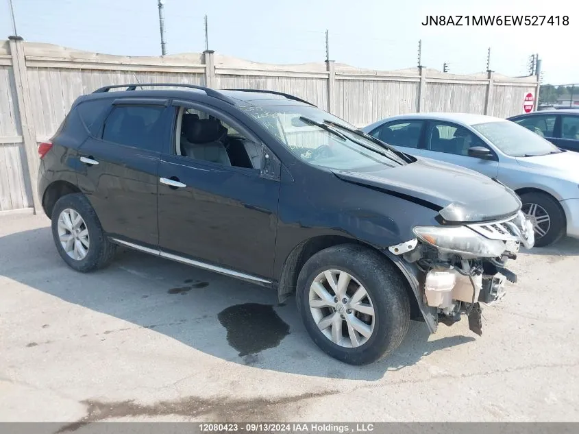 JN8AZ1MW6EW527418 2014 Nissan Murano