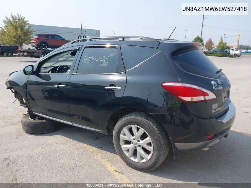 JN8AZ1MW6EW527418 2014 Nissan Murano