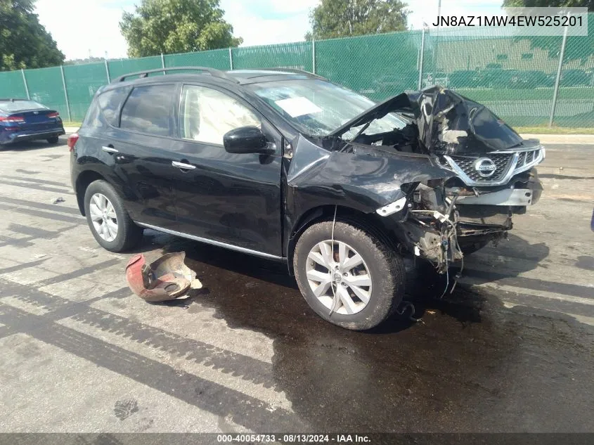 JN8AZ1MW4EW525201 2014 Nissan Murano Sl