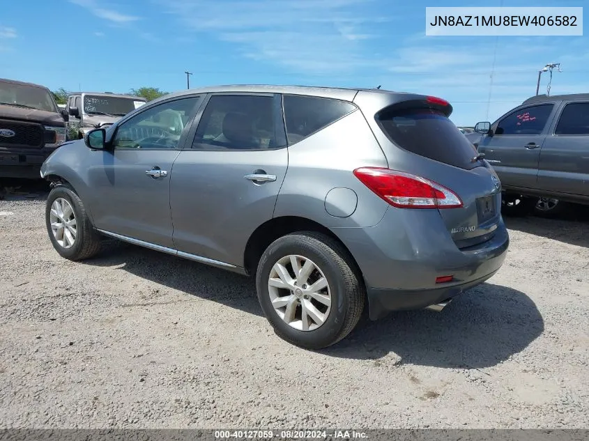 JN8AZ1MU8EW406582 2014 Nissan Murano S/Sl/Sv/Le