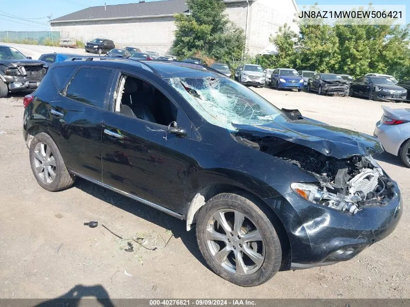 2014 Nissan Murano Le VIN: JN8AZ1MW0EW506421 Lot: 40276821