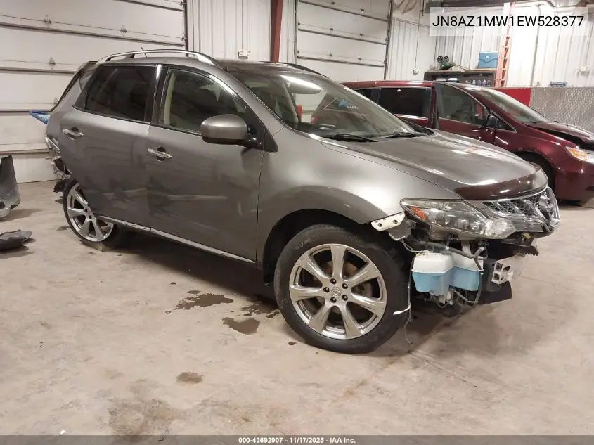 JN8AZ1MW1EW528377 2014 Nissan Murano Le