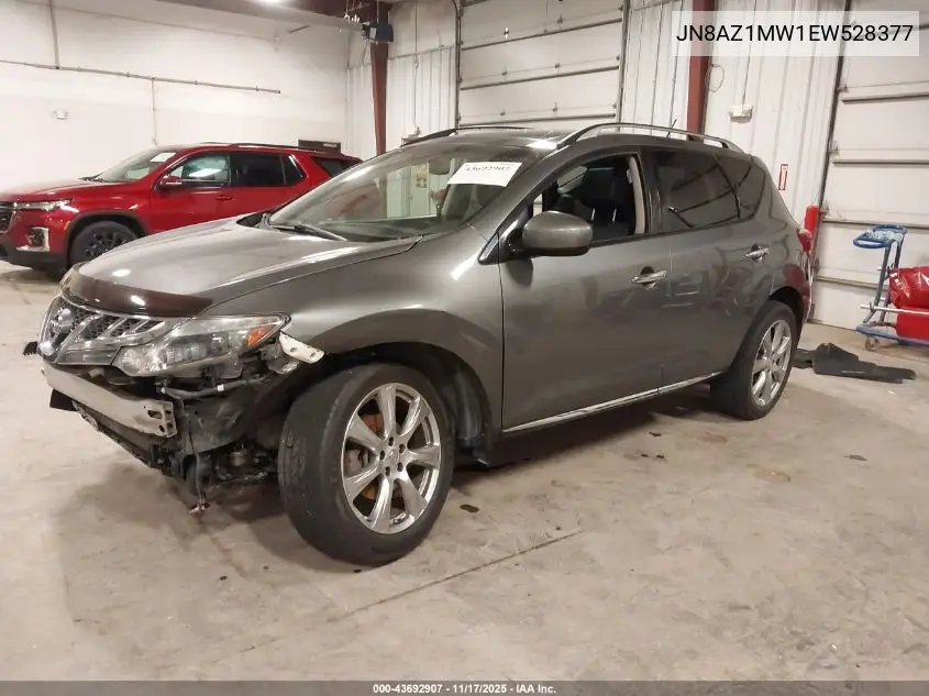 JN8AZ1MW1EW528377 2014 Nissan Murano Le