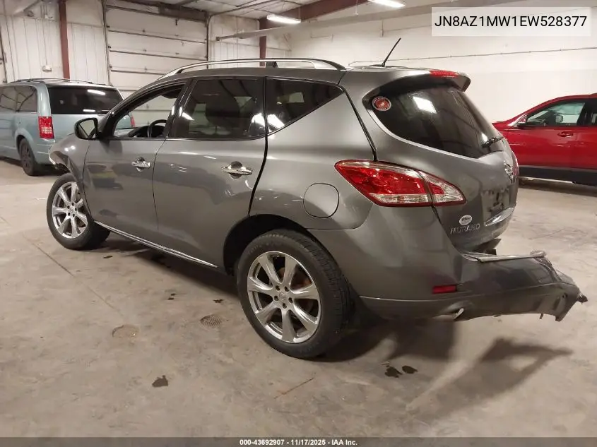 JN8AZ1MW1EW528377 2014 Nissan Murano Le