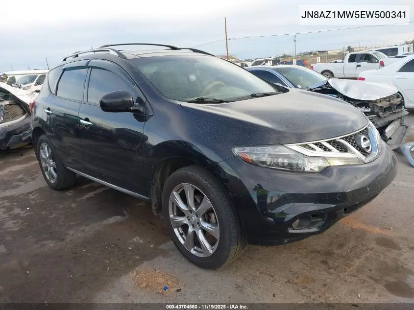 JN8AZ1MW5EW500341 2014 Nissan Murano Le