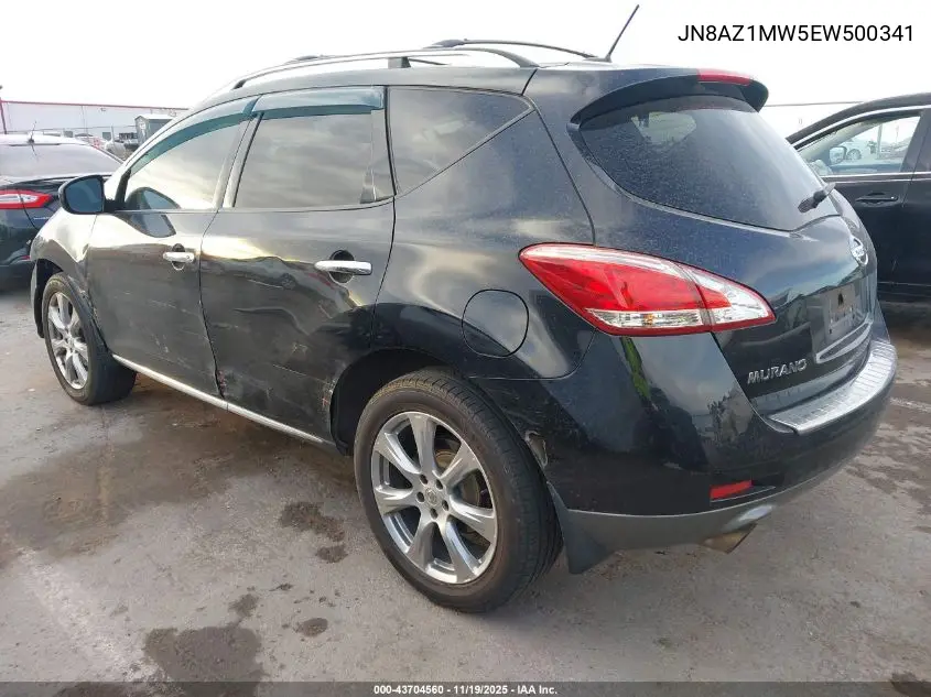 JN8AZ1MW5EW500341 2014 Nissan Murano Le