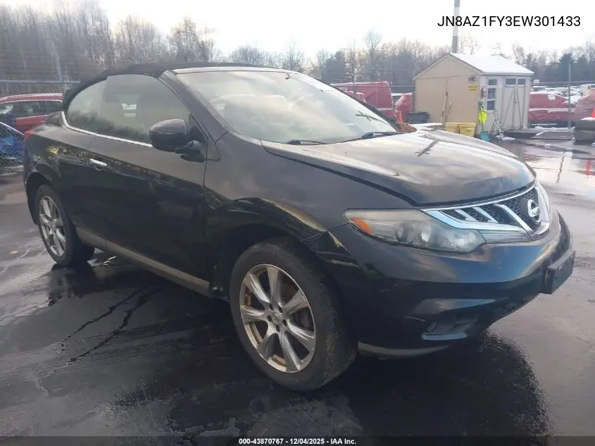 JN8AZ1FY3EW301433 2014 Nissan Murano Crosscabriolet