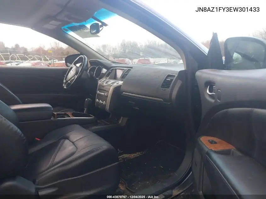 JN8AZ1FY3EW301433 2014 Nissan Murano Crosscabriolet