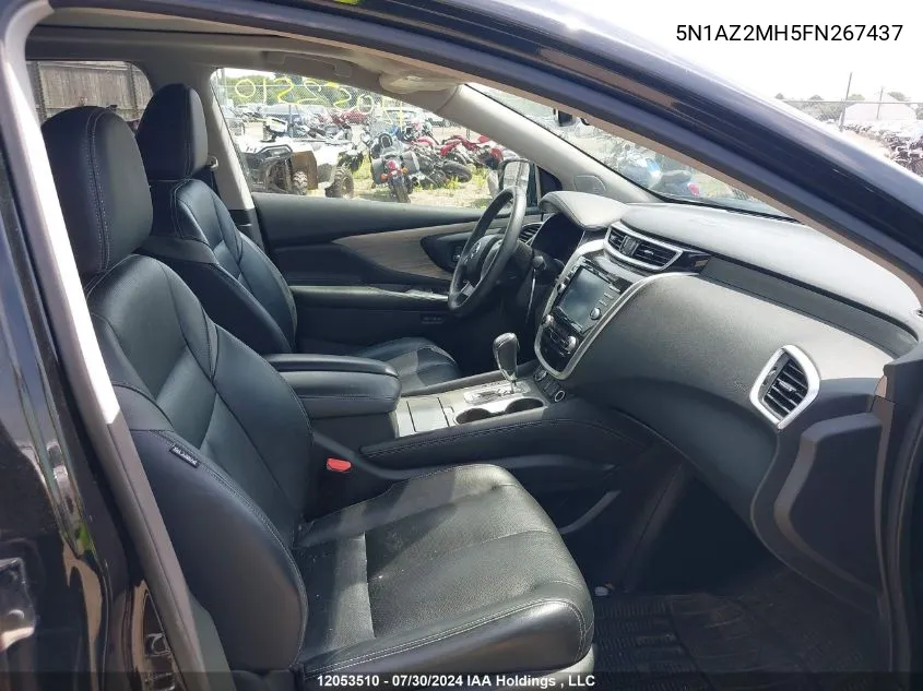 5N1AZ2MH5FN267437 2015 Nissan Murano